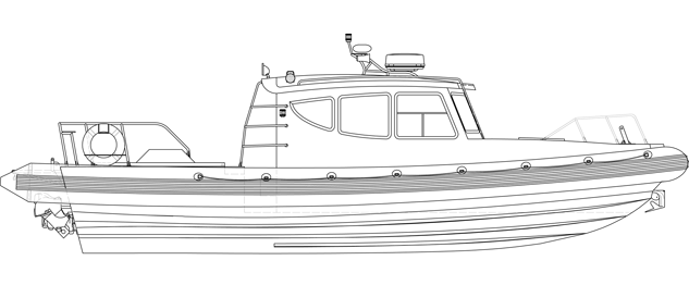 Plan technique bateau Sportis